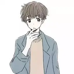 暗夜红瞳暗黑系男生头像动漫